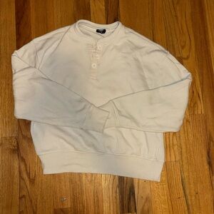 PacSun Women’s Off-White Henley Sweater